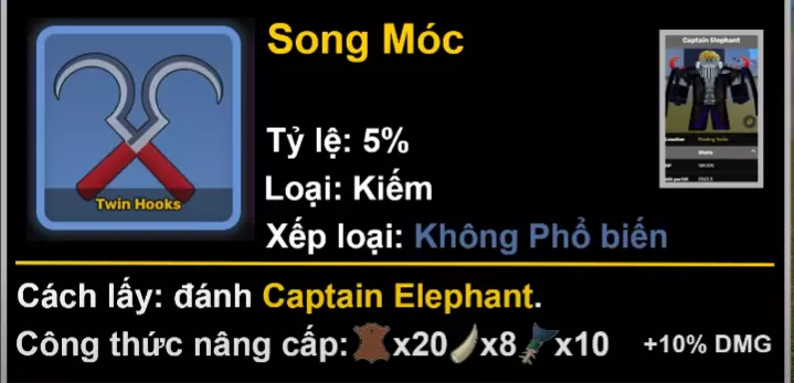 Song Móc sau nâng cấp