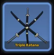 Tam kiếm Katana (Triple Katana)